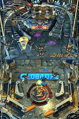 Metroid Prime Pinball gameplay screenshot on DS