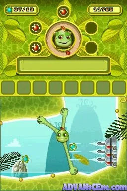 Mister Slime gameplay screenshot on DS