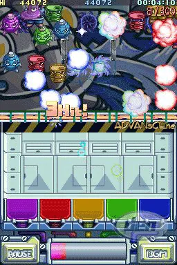 Monster Bomber gameplay screenshot on DS