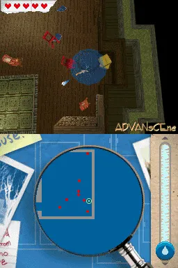 Monster House gameplay screenshot on DS