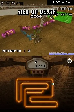 Moto Racer DS gameplay screenshot on DS