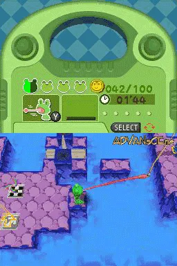 My Frogger Toy Trials gameplay screenshot on DS
