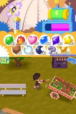 MySims Kingdom gameplay screenshot on DS
