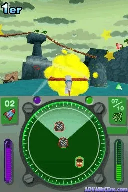 MySims SkyHeroes gameplay screenshot on DS