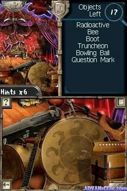 Mystery Case Files: MillionHeir gameplay screenshot on DS