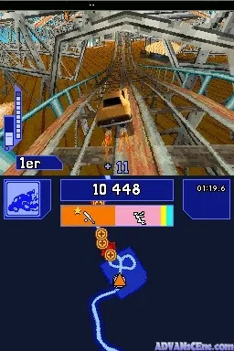 Need for Speed: Nitro gameplay screenshot on DS