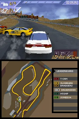 Need for Speed: ProStreet gameplay screenshot on DS