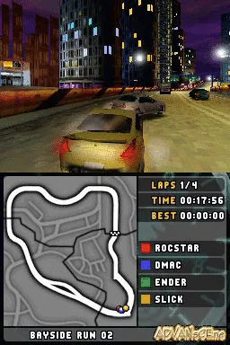 Need for Speed: Underground 2 gameplay screenshot on DS
