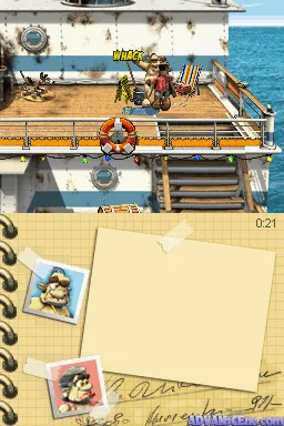 Neighbours from Hell gameplay screenshot on DS