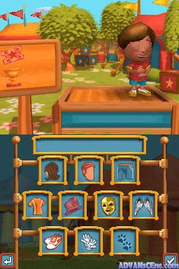 New Carnival Games gameplay screenshot on DS