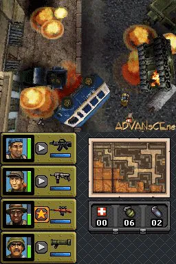 Operation: Vietnam gameplay screenshot on DS