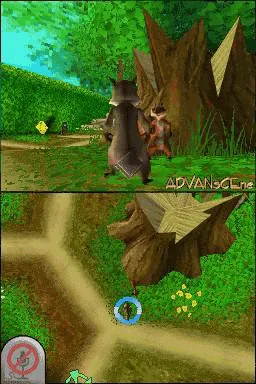 Over the Hedge gameplay screenshot on DS