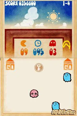 Pac-Pix gameplay screenshot on DS
