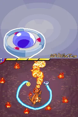 Pokémon Ranger gameplay screenshot on DS