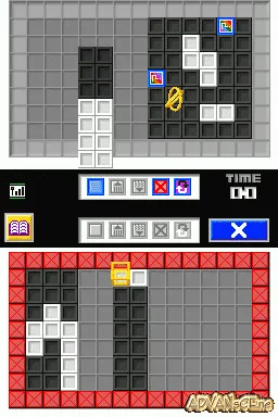Polarium gameplay screenshot on DS
