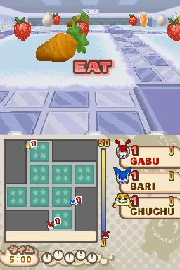 Prey the Stars gameplay screenshot on DS