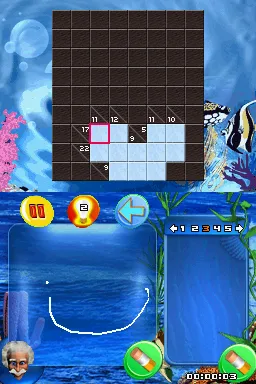 Professor Brainium's Games gameplay screenshot on DS