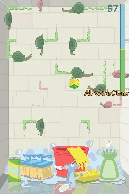 Ratatouille: Food Frenzy gameplay screenshot on DS