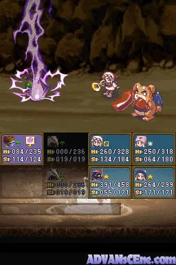 Rhapsody: A Musical Adventure gameplay screenshot on DS