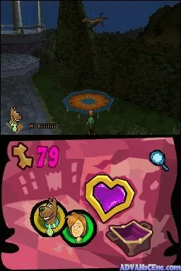 Scooby-Doo! First Frights gameplay screenshot on DS
