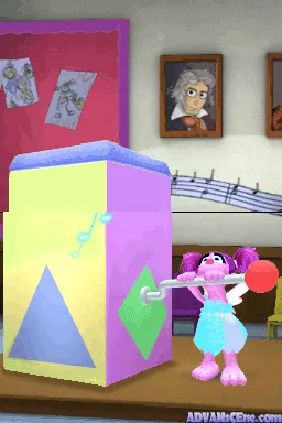 Sesame Street: Elmo's Musical Monsterpiece gameplay screenshot on DS