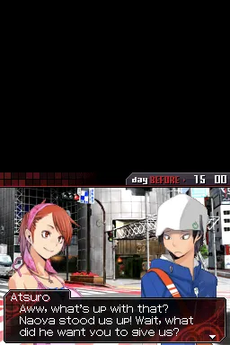 Shin Megami Tensei: Devil Survivor gameplay screenshot on DS