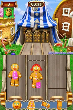 Shrek Forever After gameplay screenshot on DS