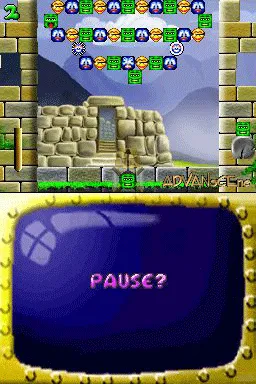 Snood 2: On Vacation gameplay screenshot on DS