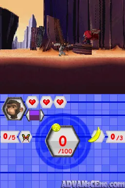 Space Chimps gameplay screenshot on DS