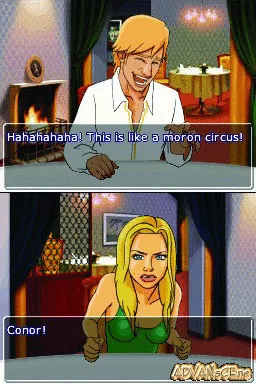 Sprung gameplay screenshot on DS