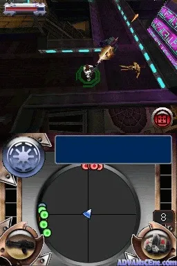 Star Wars Battlefront: Elite Squadron gameplay screenshot on DS