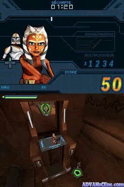 Star Wars: The Clone Wars – Republic Heroes gameplay screenshot on DS