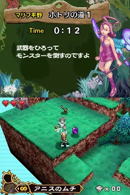 Steal Princess gameplay screenshot on DS