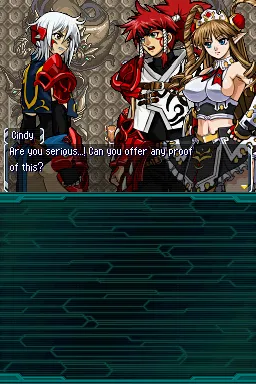 Super Robot Taisen OG Saga: Endless Frontier Exceed gameplay screenshot on DS