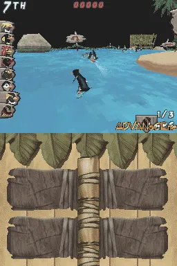 Surf's Up gameplay screenshot on DS