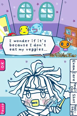 Tamagotchi Connection: Corner Shop 2 gameplay screenshot on DS