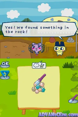 Tamagotchi Connection: Corner Shop 3 gameplay screenshot on DS