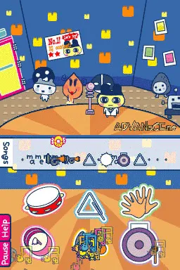 Tamagotchi Connection: Corner Shop gameplay screenshot on DS
