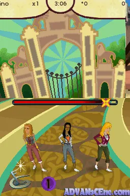 The Cheetah Girls: Passport to Stardom gameplay screenshot on DS