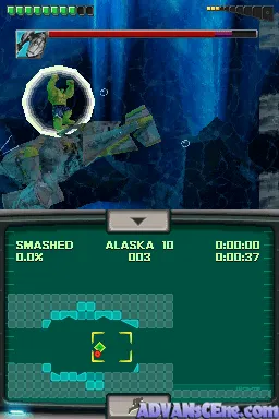The Incredible Hulk gameplay screenshot on DS