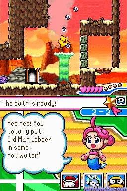 The Legendary Starfy gameplay screenshot on DS
