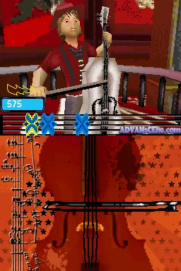 The Naked Brothers Band The Video Game gameplay screenshot on DS