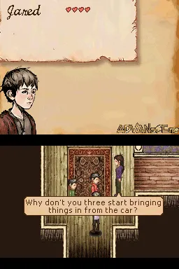 The Spiderwick Chronicles gameplay screenshot on DS