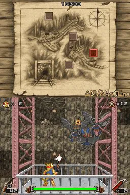The Wild West gameplay screenshot on DS
