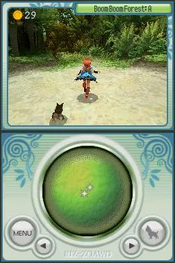 The Wizard of Oz: Beyond the Yellow Brick Road gameplay screenshot on DS