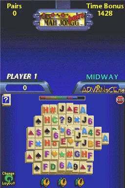 TouchMaster gameplay screenshot on DS
