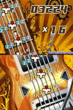 Ultimate Band gameplay screenshot on DS
