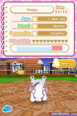 Wappy Dog gameplay screenshot on DS