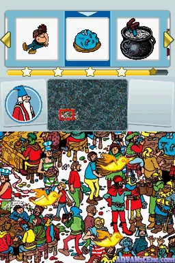 Where's Waldo? The Fantastic Journey gameplay screenshot on DS