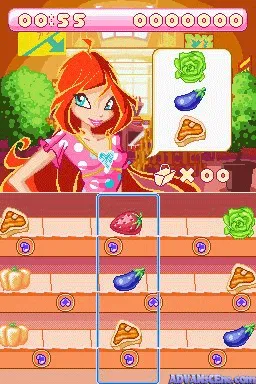 Winx Club: Believix in You gameplay screenshot on DS